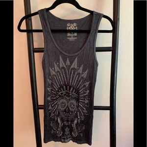 Velvet Stone one of a kind layering tank!